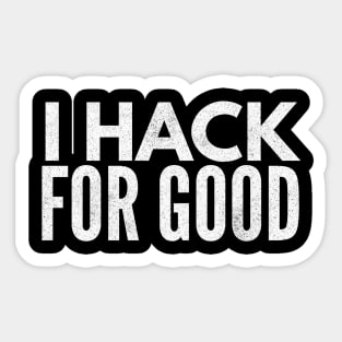 Hacker Sticker